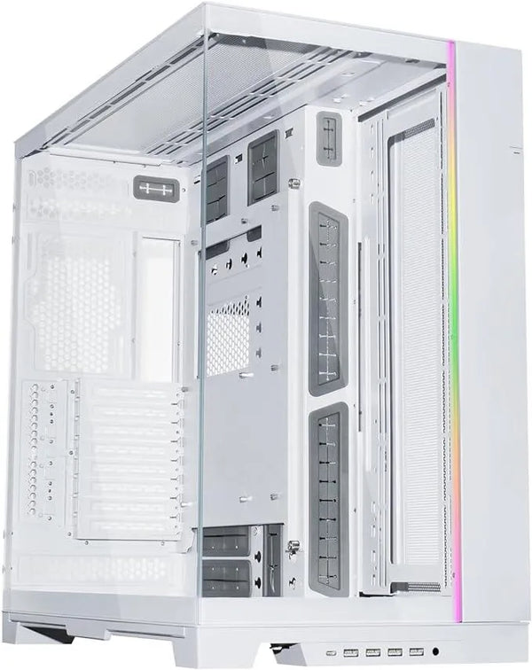 Lian Li O11 Dynamic EVO XL ATX Full Tower Gaming Case White (No Fans Included) - Anigma